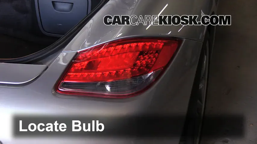 2012 Porsche Boxster 2.9L 6 Cyl. Lights Turn Signal - Rear (replace bulb)